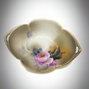 6” antique vintage Nippon Noritake trinket Dish